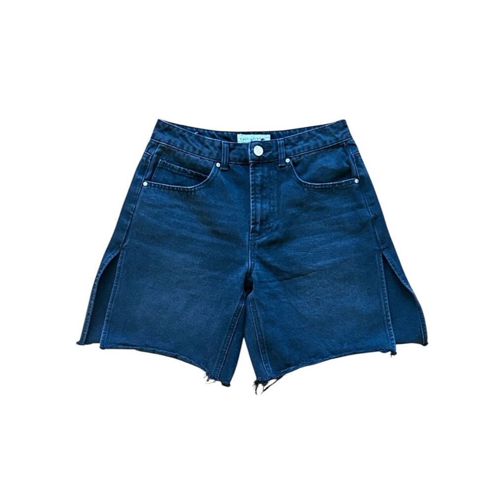 Banjara Black High Rise Jean Shorts